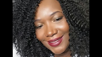 How To: Crochet Braids Using  Model/Model Glance Water Wave