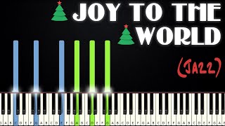 Joy To The World | JAZZ PIANO TUTORIAL + SHEET MUSIC by Betacustic