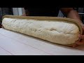 Giant Bread Stick Making in Taiwan / 巨型麵包製作 - Taiwanese Food
