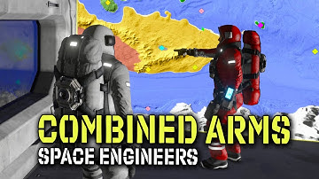 Space Engineers Combined Arms -  Secure the Resources, Trade and Territory (Ep 21)
