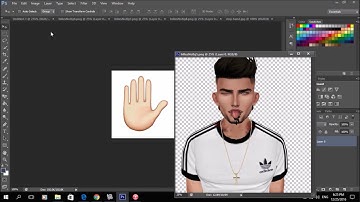 Imvu DP Peek A Boo gif avi [editing with photoshop]