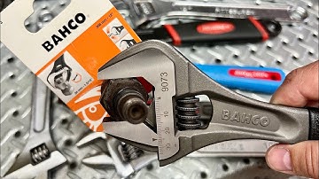 Better Than Snap-On? - BAHCO # 9073 Adjustable 12” Wrench