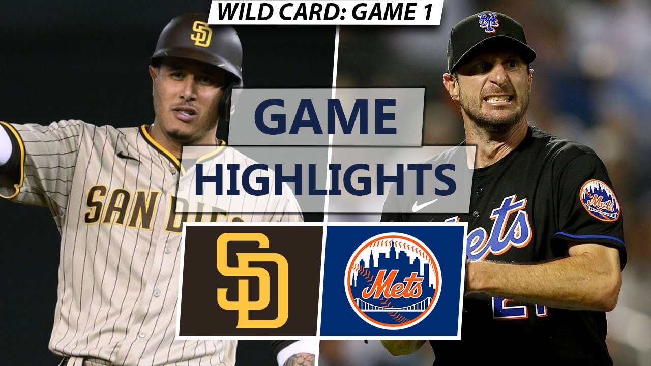 San Diego Padres vs. New York Mets Highlights Wild Card Game 1 YouTube