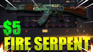 $5 to AK Fire Serpent! | KeyDrop CSGO Gambling | AnoN