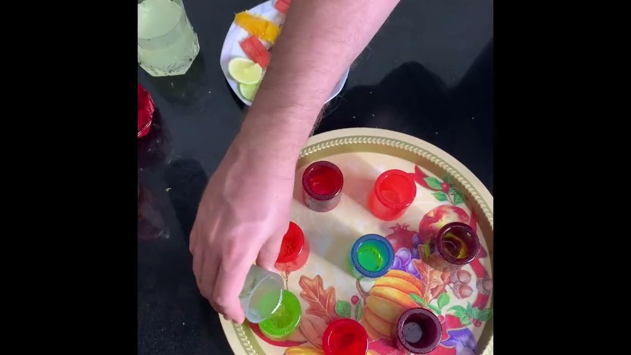 Hard candy shot glasses YouTube