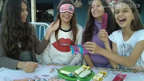 adivinhe o sabor do picolé {com participação especial}
