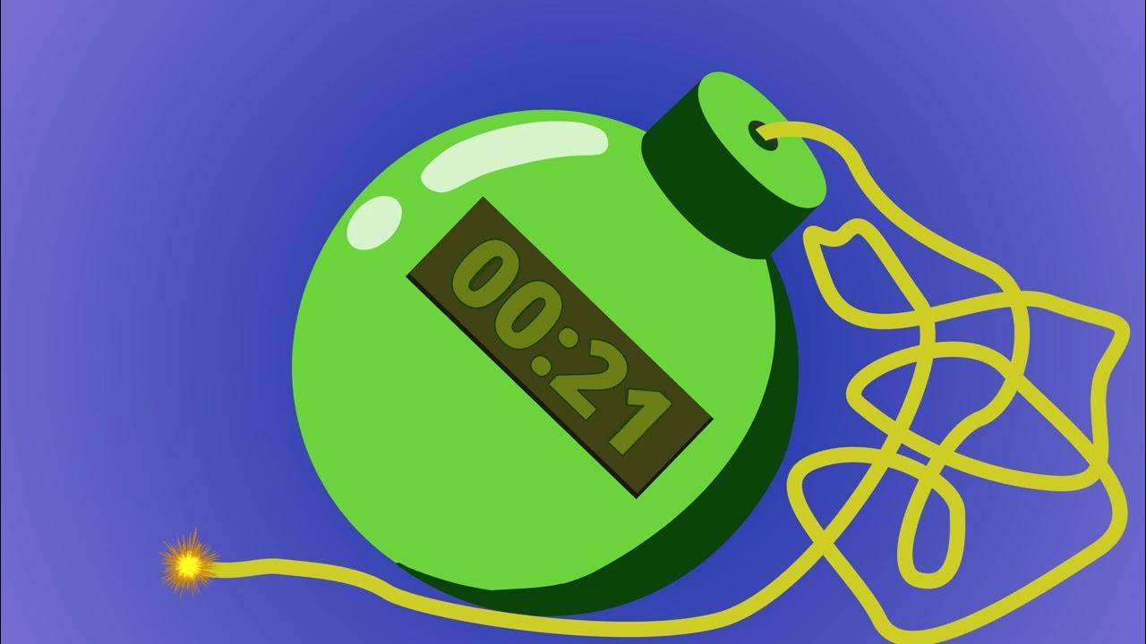 1 Minute Timer Bomb 💣 Countdown Explosion 💥 4K YouTube