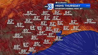 ABC13 Weather Alert Day today: Threat of heavy rain & severe storms