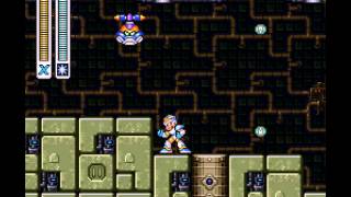 Mega Man X - Mega Man X Playthrough Part 10 Cutscene & Final Sub tank & 7th and Final heart tank & Hadouken! - User video