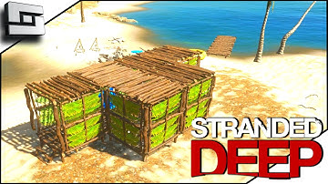 Stranded  Deep Gameplay - BUILDING A BEACH HOUSE! S2E5