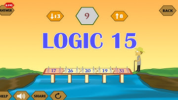 River Crossing IQ Game - Logic 15