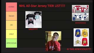 NHL All-Star Jersey Tier List