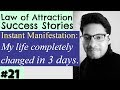 MANIFESTATION #21: Extremely Fast & Instant Manifestation - Law of Attraction Success Series