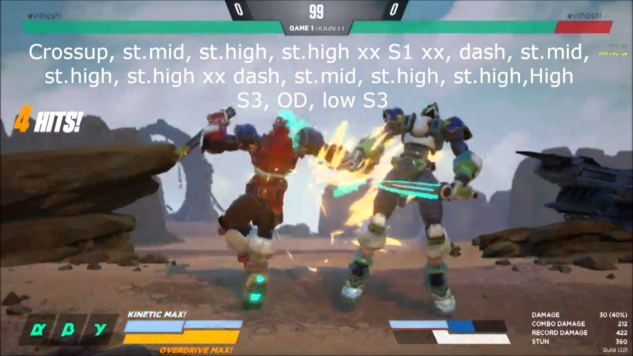 Rising Thunder - All the Edge Combos u need to know