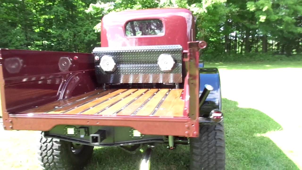 1949 power wagon isb170/allison 1000 by precision power wagons YouTube