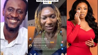 Wendy Shay Goes Live to Talk About Serwaa Amihere and Henry’s Issue.