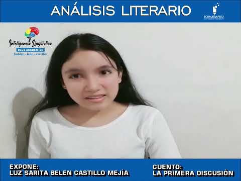 ANÁLISIS LITERARIO DEL