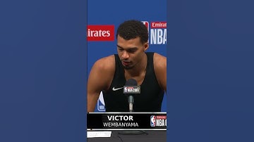 Wembanyama says we’re ‘built for these moments’