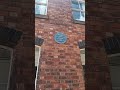 Wton city blue plaque