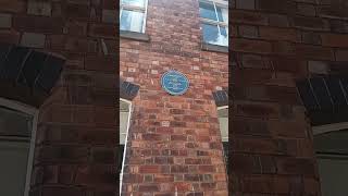 Wton city blue plaque