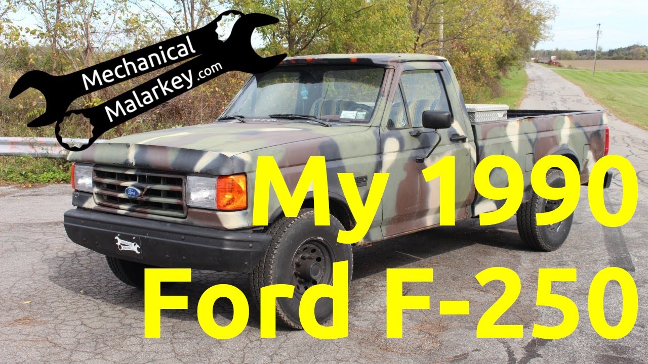 My 1990 Ford F-250 - YouTube