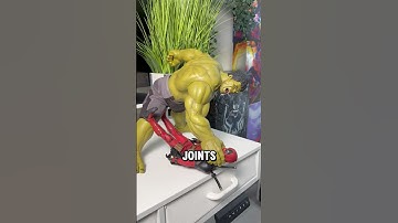 HOT TOYS HULK REVIEW 😂🔥 #hulk #avengers #brucebanner #markruffalo #hottoys #actionfigures