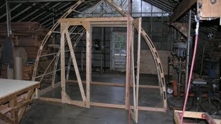 : Build a 12' by 8' Gothic Arch Greenhouse for less than $200