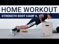 Strength Boot Camp 02 l Home workout l GymBeam
