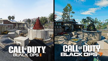"Raid" Map Comparison - Call of Duty: Black Ops 2 Vs Black Ops 7