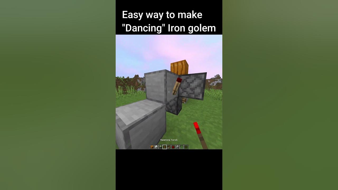 DONT CHECK THE SOUND!!😭#minecraft #minecraftjava #irongolem #minecraftmeme #funny #meme #assumptions