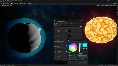 Unreal Engine 5: Planet atmosphere based on light direction