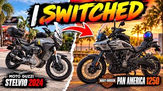 My 1st Harley Davidson Ever | Pan America 2024 & Sold The Moto Guzzi Stelvio V100!