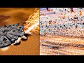 Super Millennium Falcon Surrounded By 3.000.000 Jedi - Ultimate Epic Battle Simulator 2