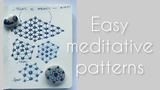 The most meditative tangle patterns