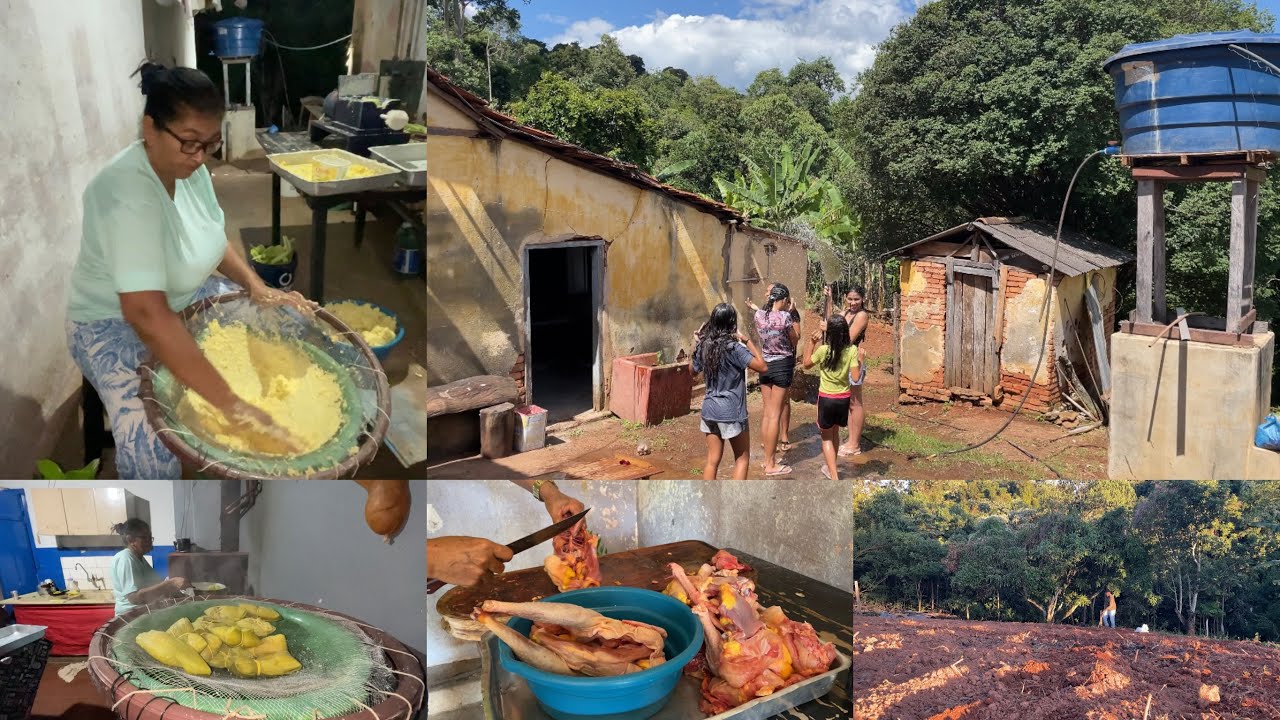    NA SIMPLICIDADE TAMBÉM PODEMOS SER FELIZES 🙌 nosso feriado aqui na roça 🌽👨‍🌾🍲