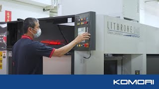 30% higher production with the Komori G40 advance packaging press screenshot 5