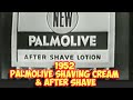 Ролик 215.  1952 PALMOLIVE SHAVING CREAM &amp; AFTER SHAVE