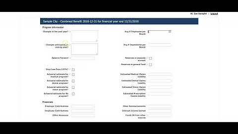 Health and Welfare Combined Benefits Report Video