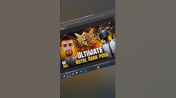 Gaming thumbnail Design in Photoshop #shorts