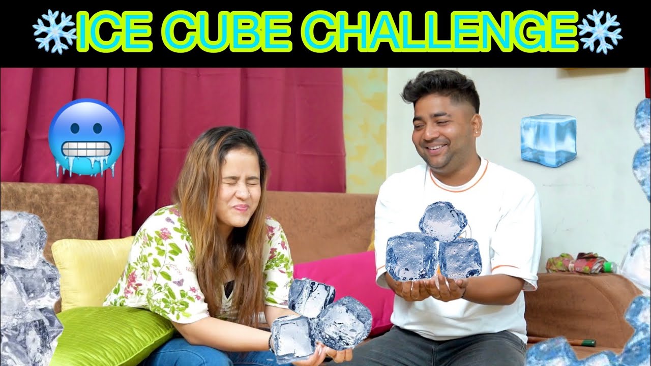 ICE CUBE CHALLENGE 🧊😱🥶 YouTube