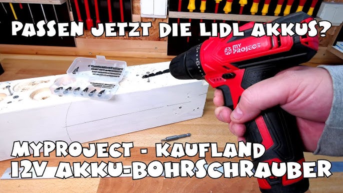 Unboxing Młotowiertarka Akumulatorowa My Project - YouTube Akku-Bohrhammer