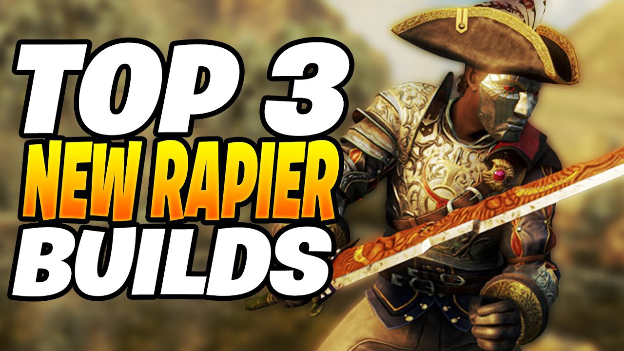 Top 3 NEW RAPIER Builds In 2024 New World Rapier Build 2024 YouTube