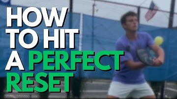 How to RESET like a PRO (Pickleball)