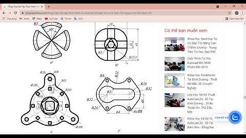 THỰC HÀNH VẼ AUTOCAD 2D CƠ BẢN NÂNG CAO bài thực hành số 7P3