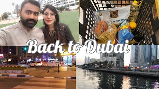 BACK TO DUBAI | PRODUCTIVE ROUTINE | DUBAI AFTER RAIN |