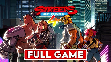 Streets of Rage 4 | Full Gameplay Walkthrough (No Commentary)