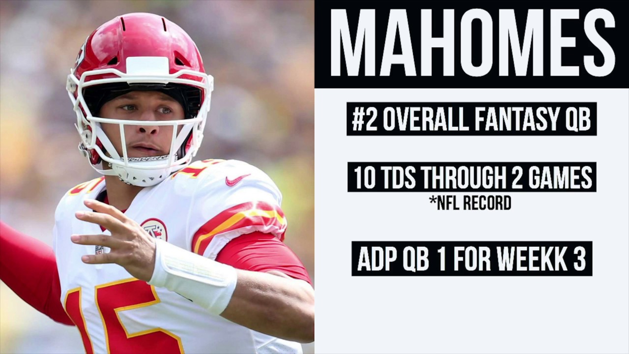 Patrick Mahomes: Front-Runner for 2018 Fantasy Football MVP? We Aren't Surprised...