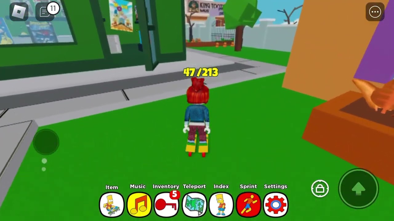 Roblox Find the Simpsons- Pumpkinson location