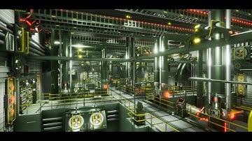 Unreal Engine 4: Ghost in the Shell/Akira Environment