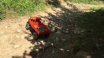 Unimog 406 MST CFX-W rc first test